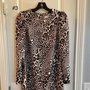 Calvin Klein Animal Print Dress